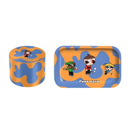 Our Puff Boys Tray & Grinder