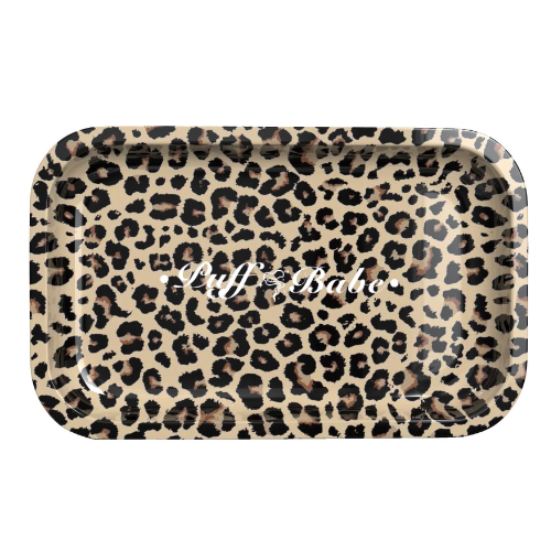 leopard print tray