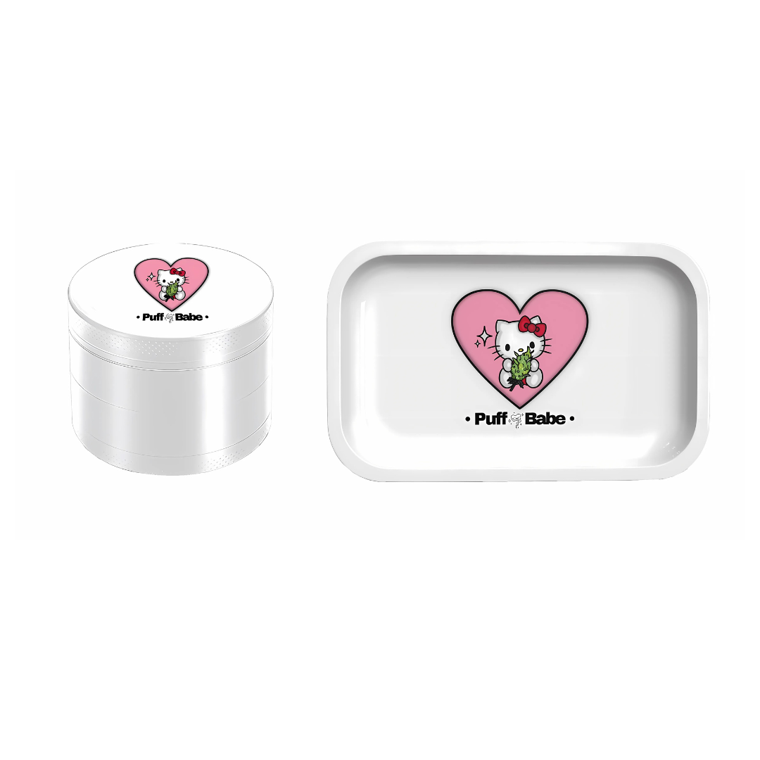 Hello Kitty tray and grinder