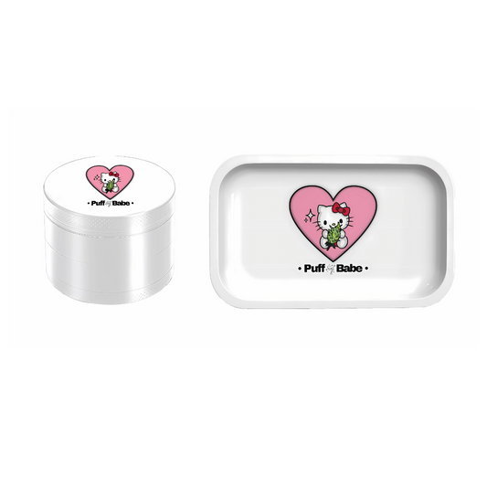 Hello Kitty tray and grinder
