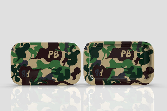 Camo magnetic lid tray