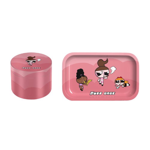 Power Puff Girls Tray & Grinder