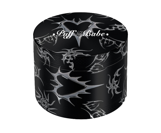 Black and silver grinder